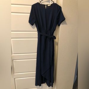 Women’s navy blue dress
